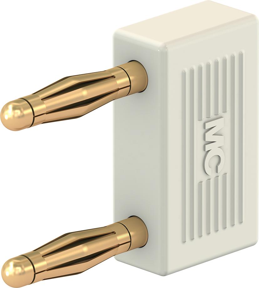 2 mm connecting plug white