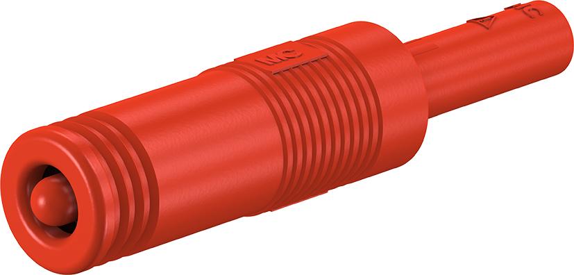 4 mm adapter red