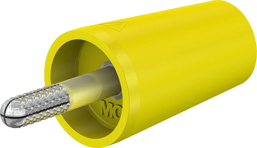 4 mm adapter yellow