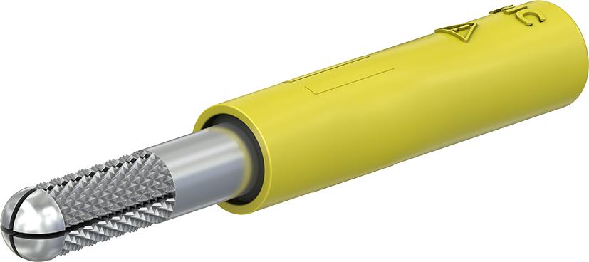 4 mm adapter yellow