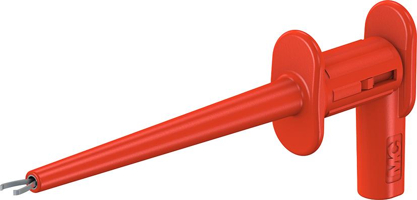 2 mm safety test clip red