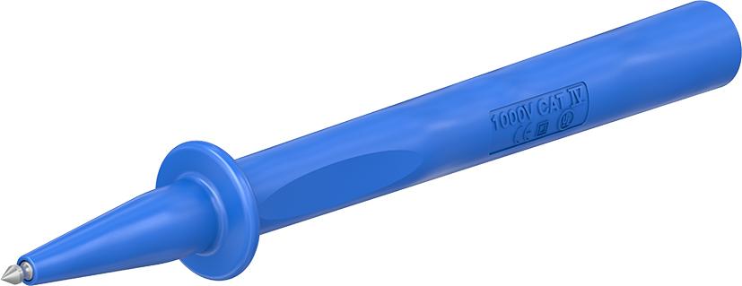 4 mm test probe blue