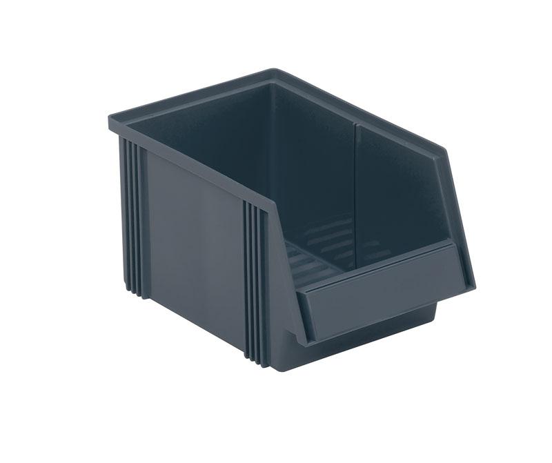 Stacking bin 186x300x156 Grey