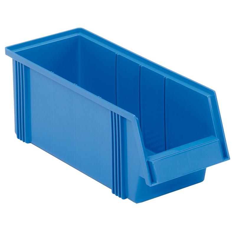 Stacking bin 186x500x182 Blue