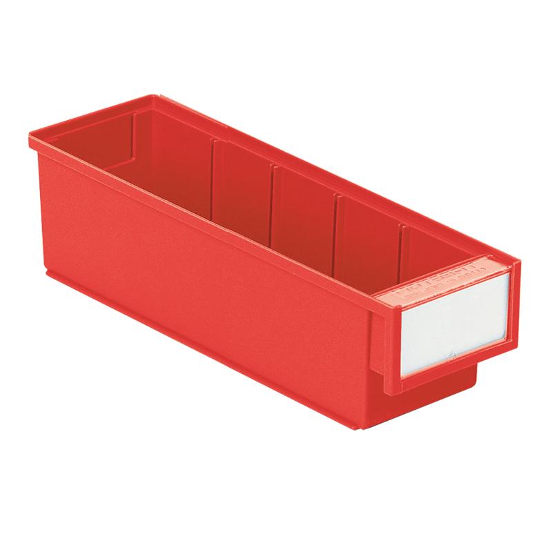 Shelf bin 92x300x82 Red