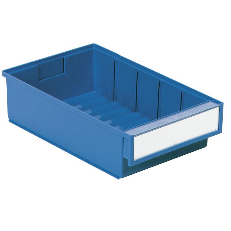 Shelf bin 186x300x82 Blue