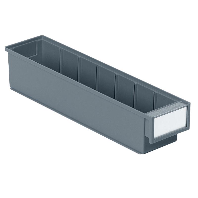 Shelf bin 92x400x82 Grey