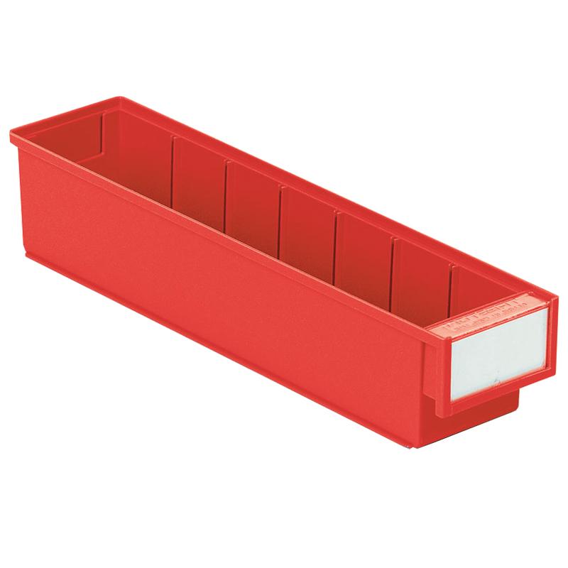 Shelf bin 92x400x82 Red