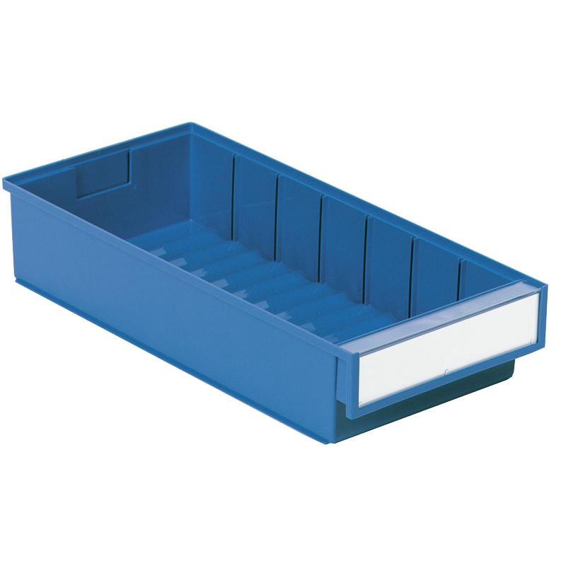 Shelf bin 186x400x82 Blue