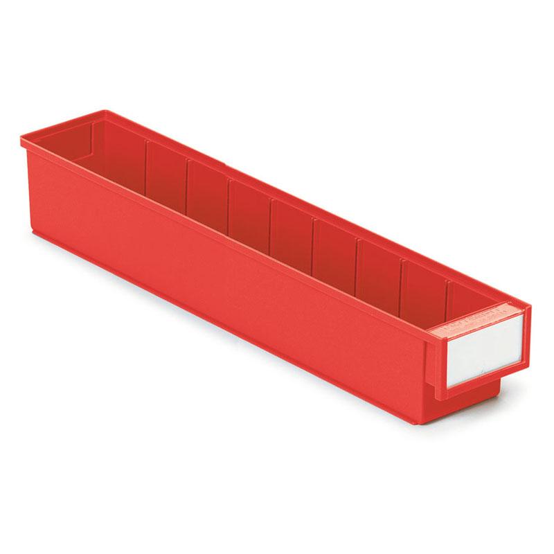 Shelf bin 92x500x82 Red