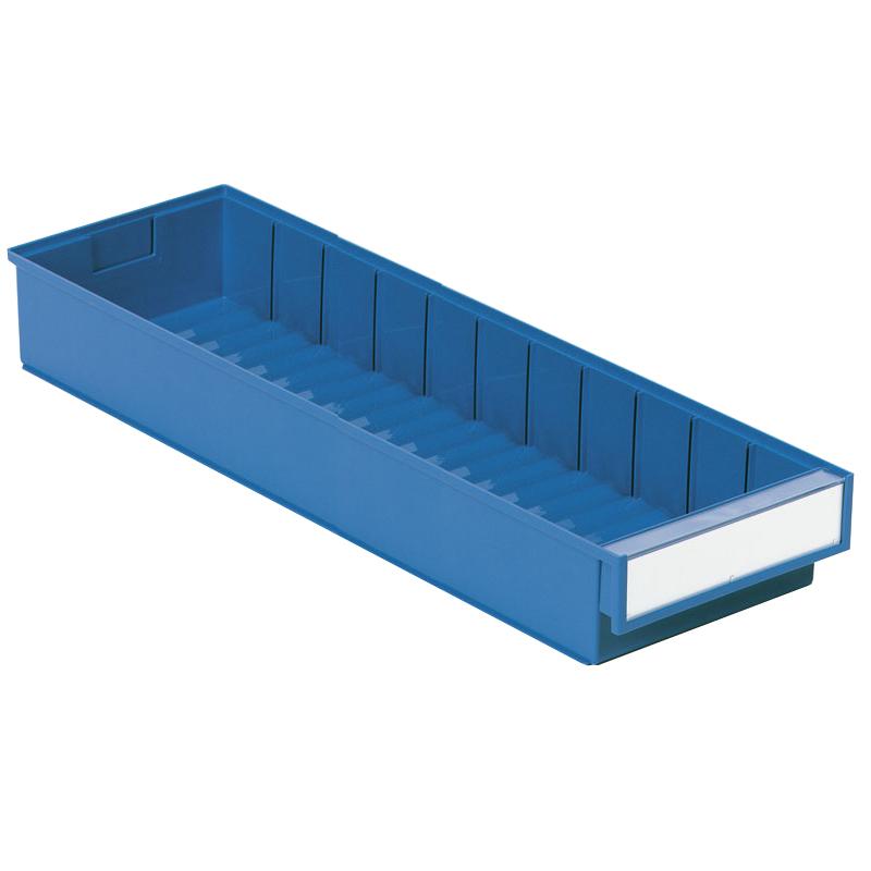 Shelf bin 186x600x82 Blue