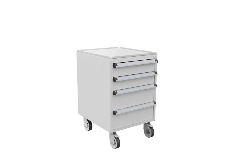 Drawer unit 45/56-2, castors