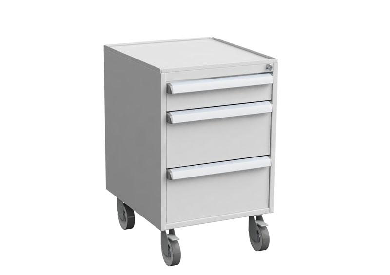 Drawer unit 45/56-4, castors