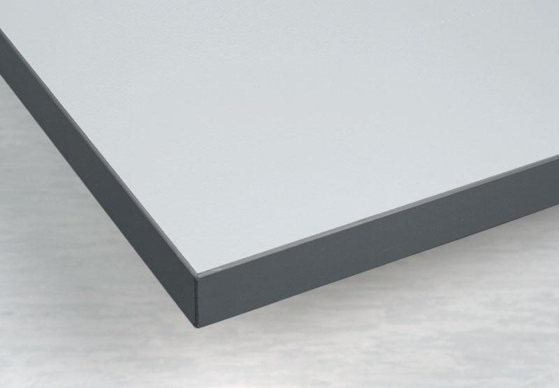 Workshop bench vinyl top with plastic edges 1500x750