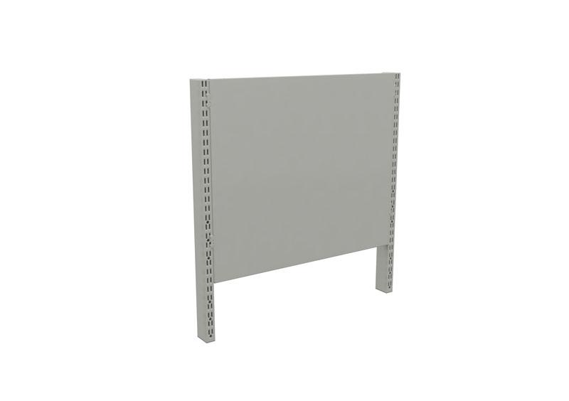 Back panel for upright tube M750 Grey ESD