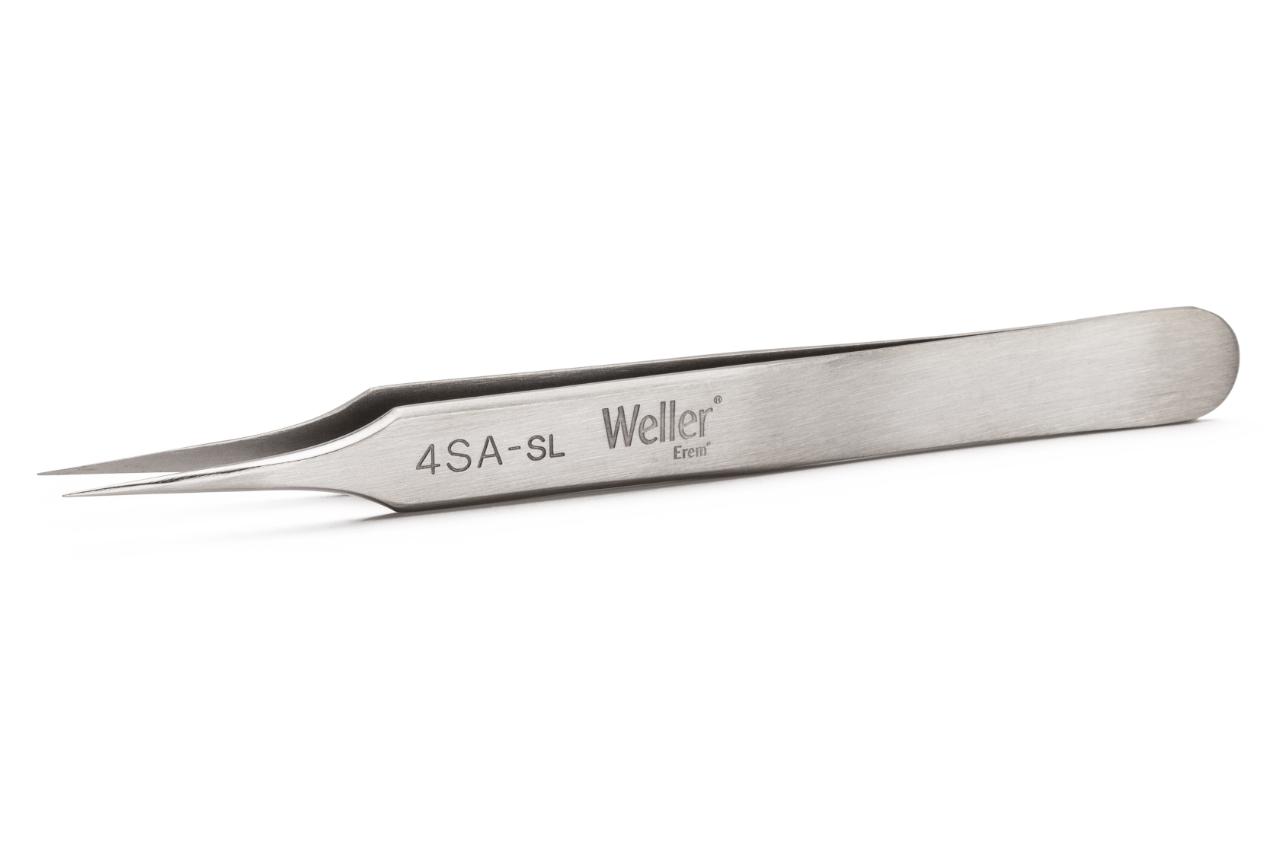 Precision tweezers with very pointed tips. Same as 4SA, but economy model.