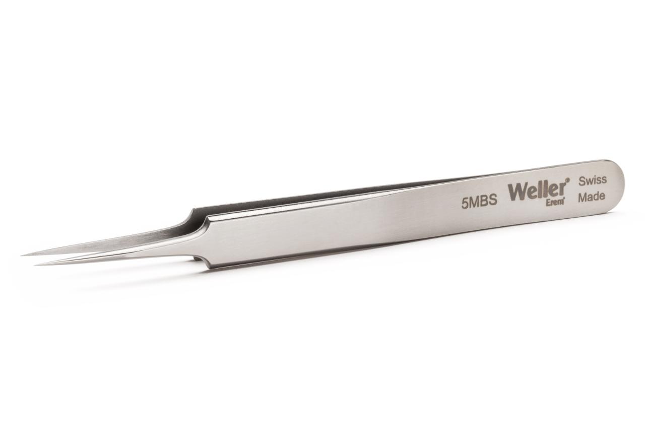 Precision tweezers with extremely pointed tips