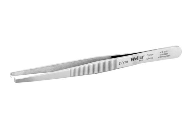 Miniature stripping tweezers, dia. 0.25 mm / .010 Inch (AWG 30).