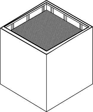 Particle filter H13 and Wide band gas filter