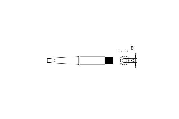 Soldering Tip Chisel 370 °C