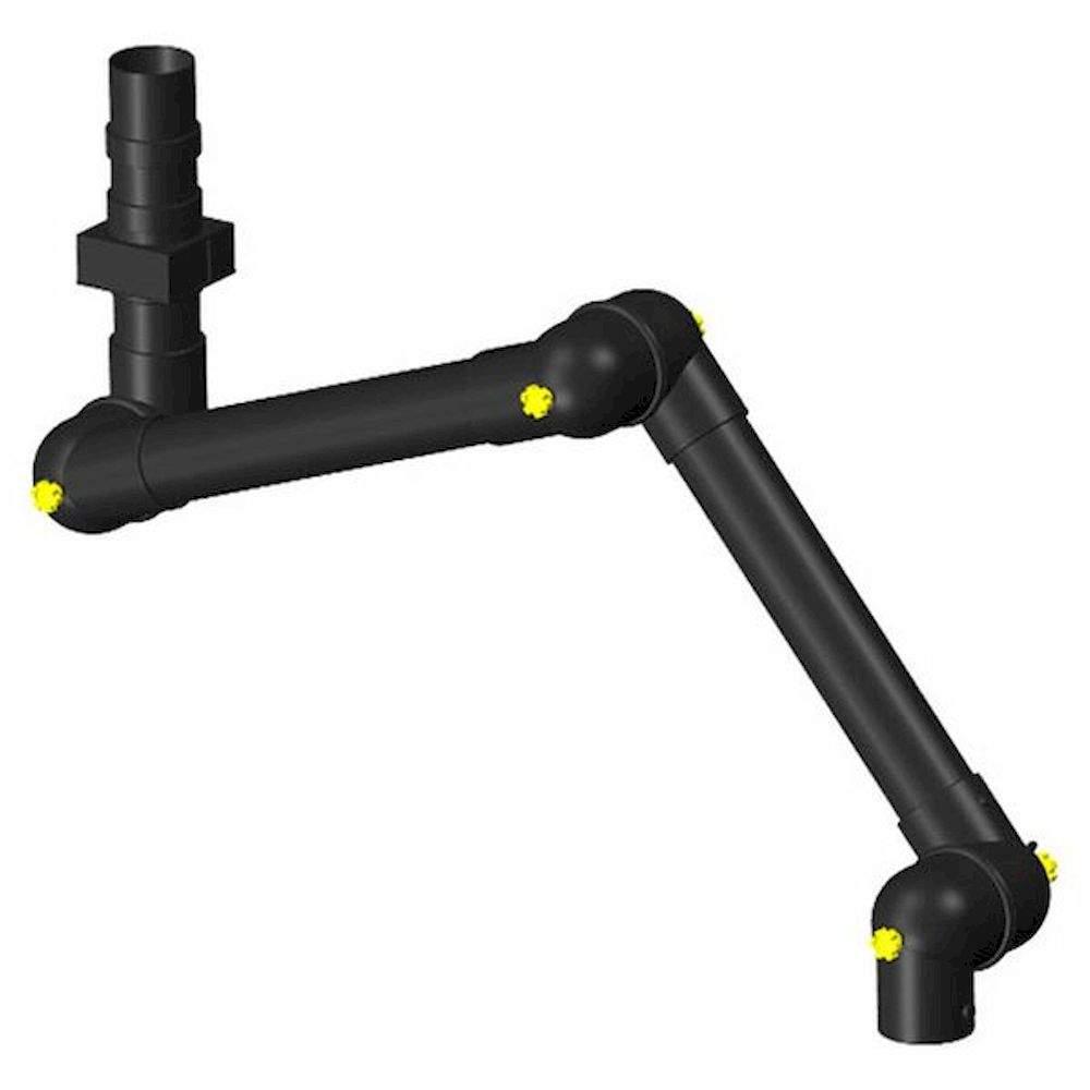 Suction arm Ø75mm ESD for wall/ceiling Reach 1230mm