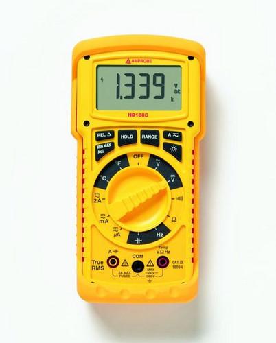 Digital multimeter 1500V DC/1000V AC IP67 Temperature