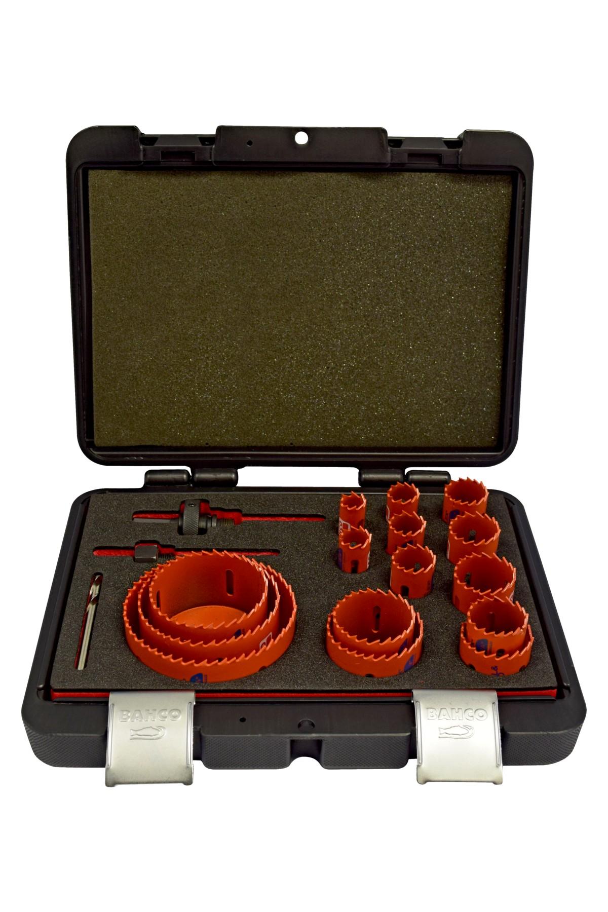 Hole saw set 18 parts 16-92MM