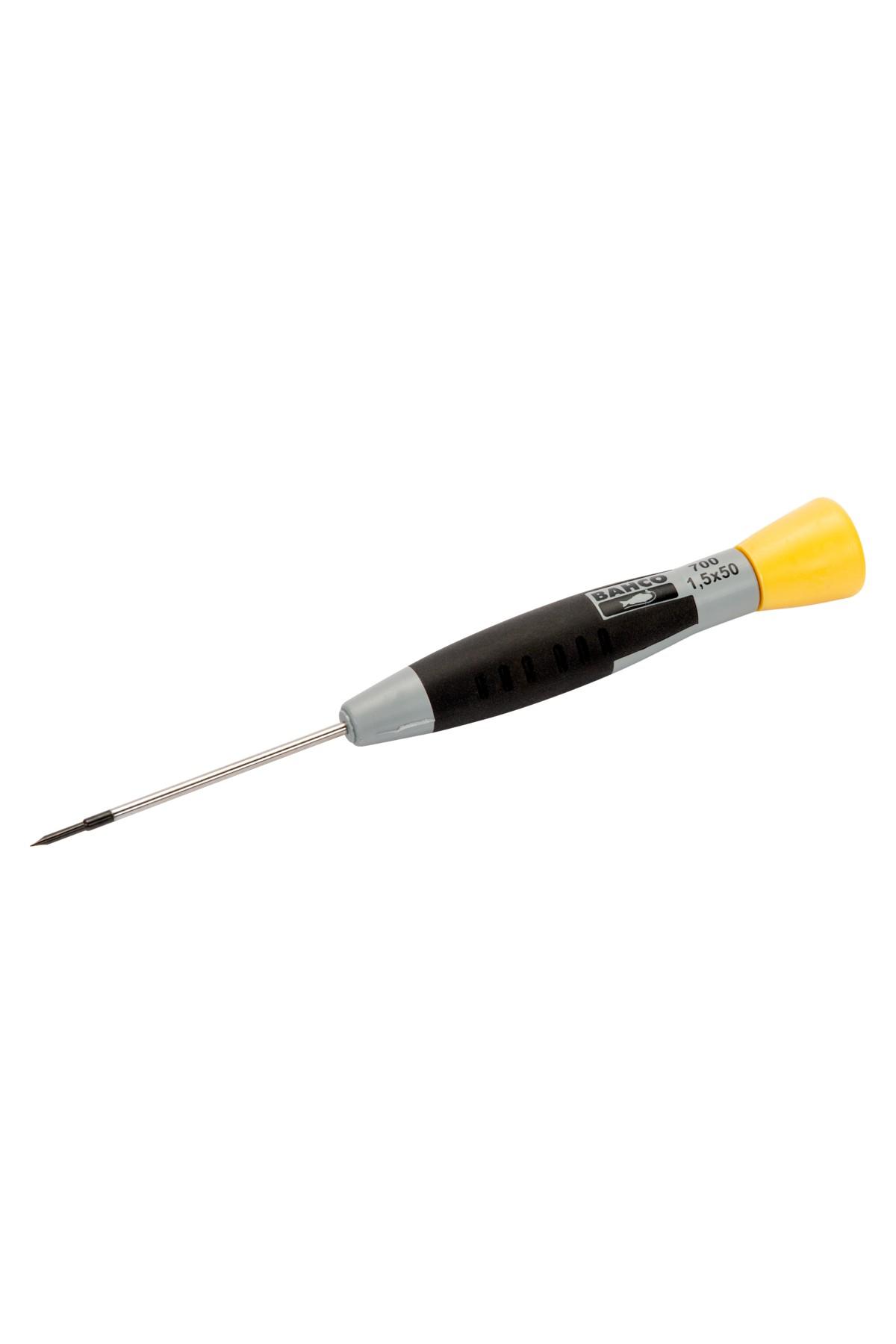 Screwdriver Straight notch with precision handle 1.0x50mm