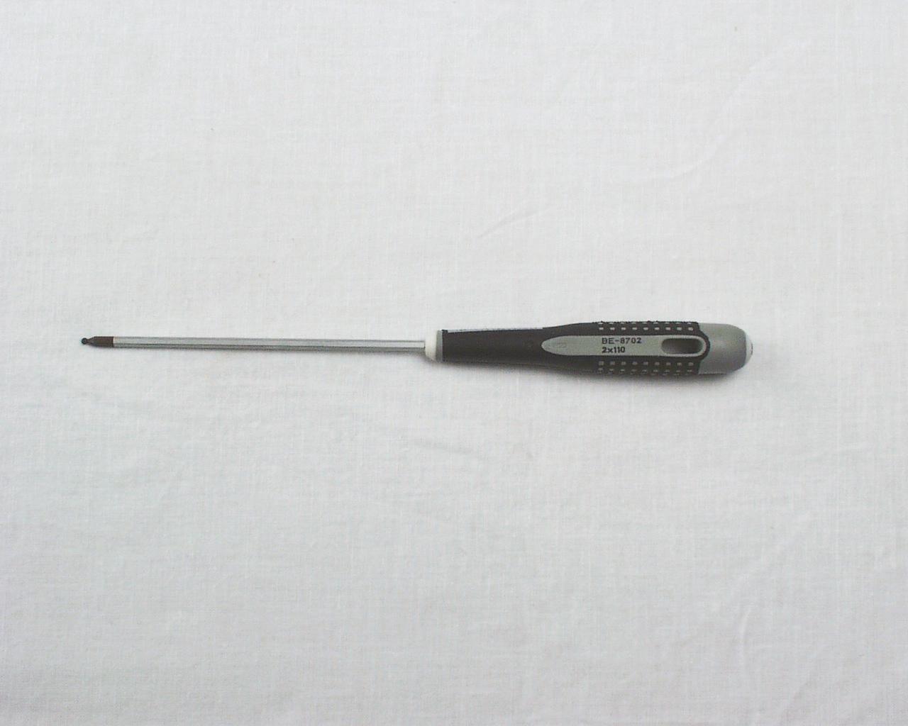 Screwdriver allen 2.0mm w/ball