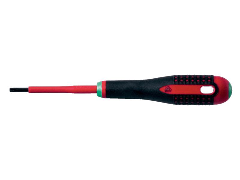 ERGO™ VDE Insulated TORX® Slotted Screwdriver with 3-Component Handle T5-T30