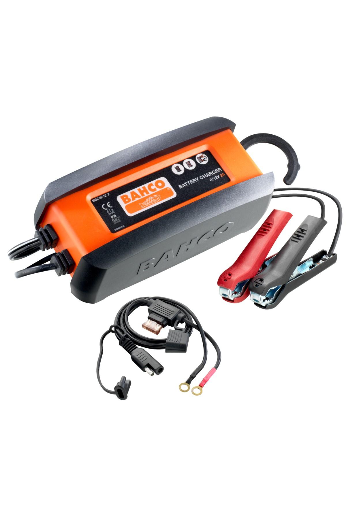 Fully automatic battery charger/maintenance charger for 6/12V batteries 2A
