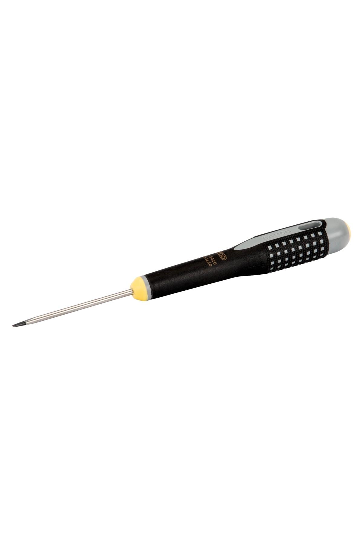 ERGO™ straight slot screwdriver with rubber grip 2 mm - 6.5 mm