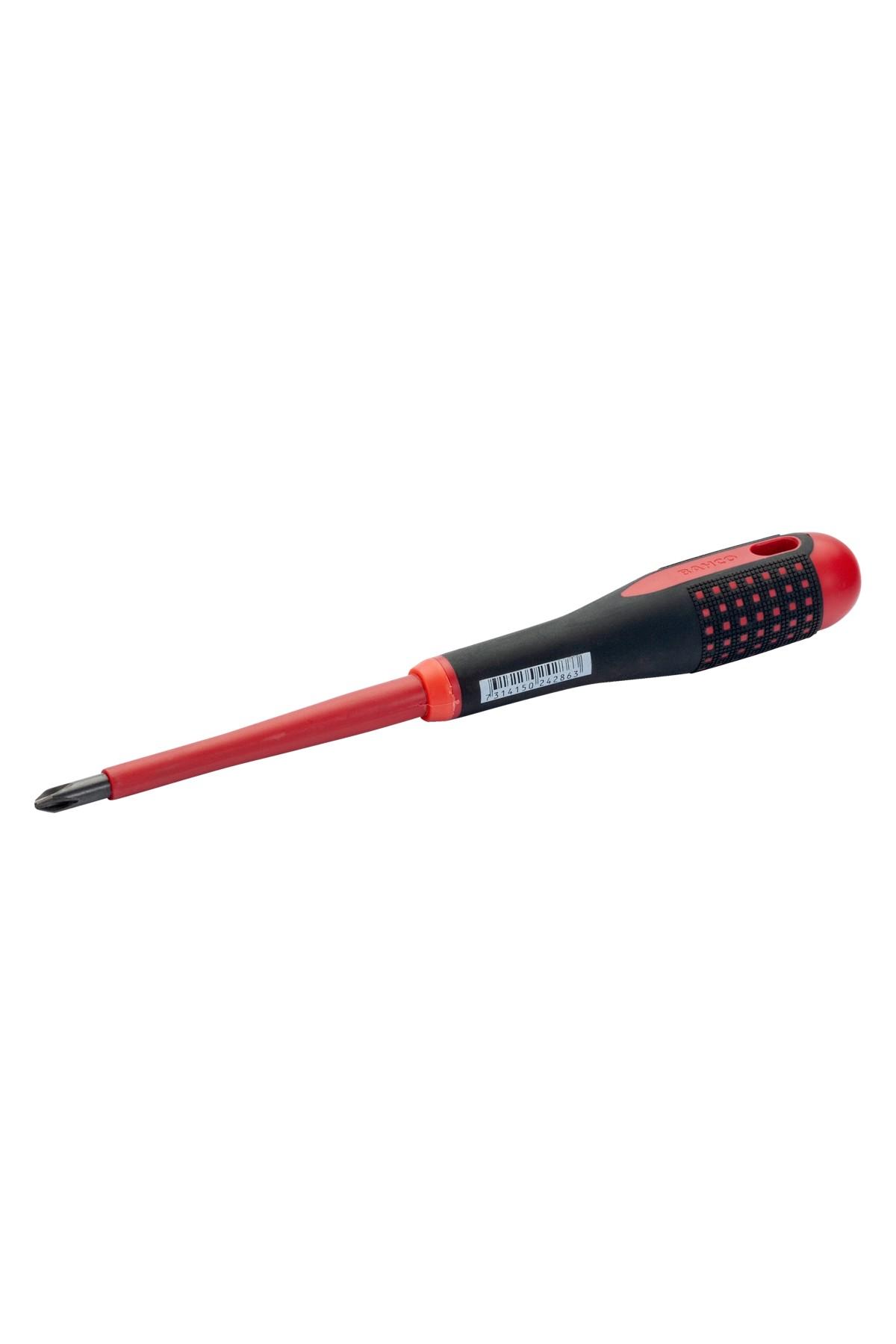 ERGO™ VDE Insulated Phillips screwdriver with 3-component handle PH0