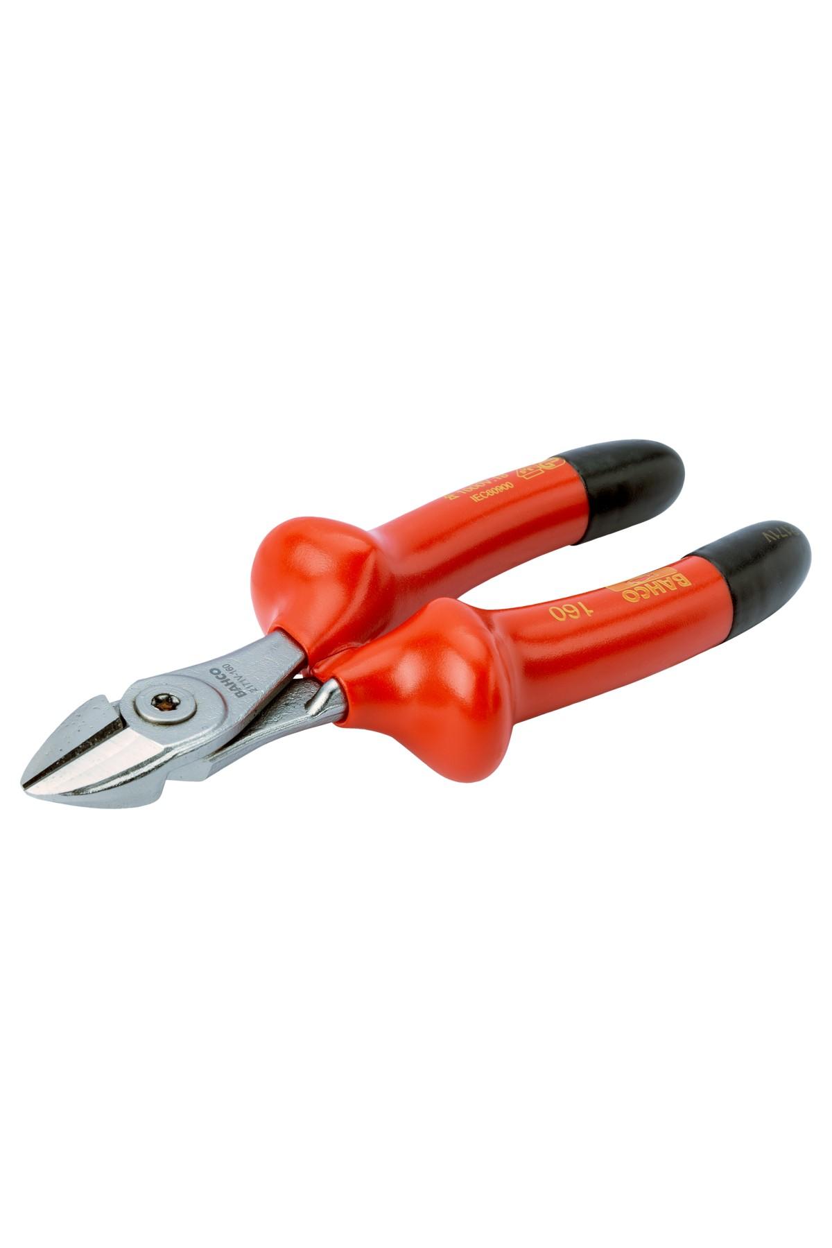 VDE-insulated side bite pliers 160mm