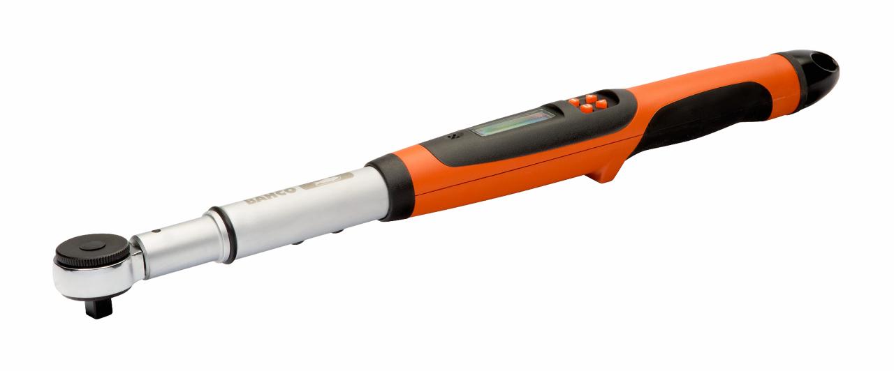 Bahco Electronic Torque Wrench with Rectangular Interchangeable Head