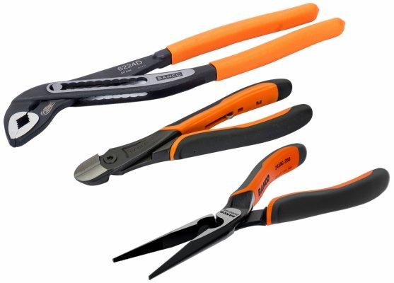 Bahco pliers set 3 parts