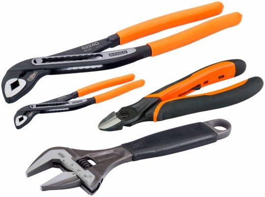 Bahco pliers set 4 parts