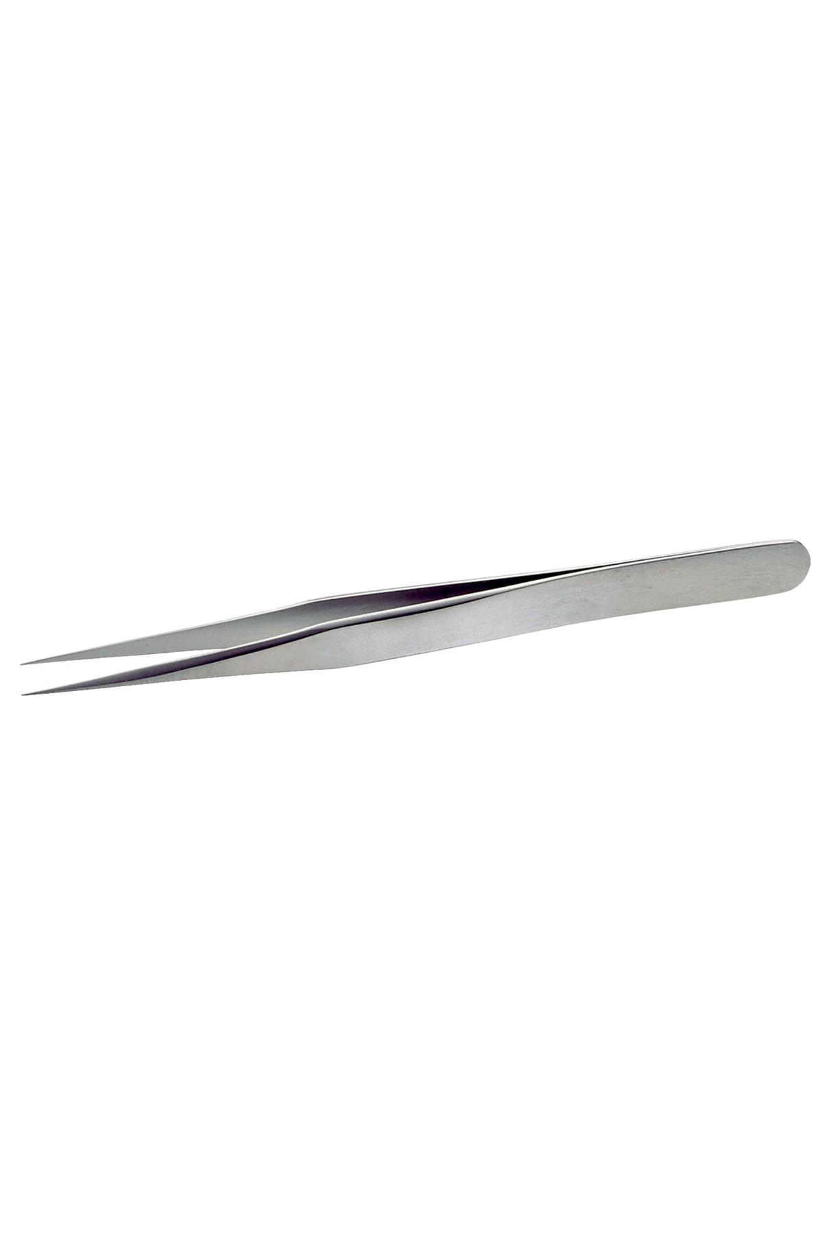 Lindström tweezers antimagnetic in stainless steel high precision with fine tips 120mm