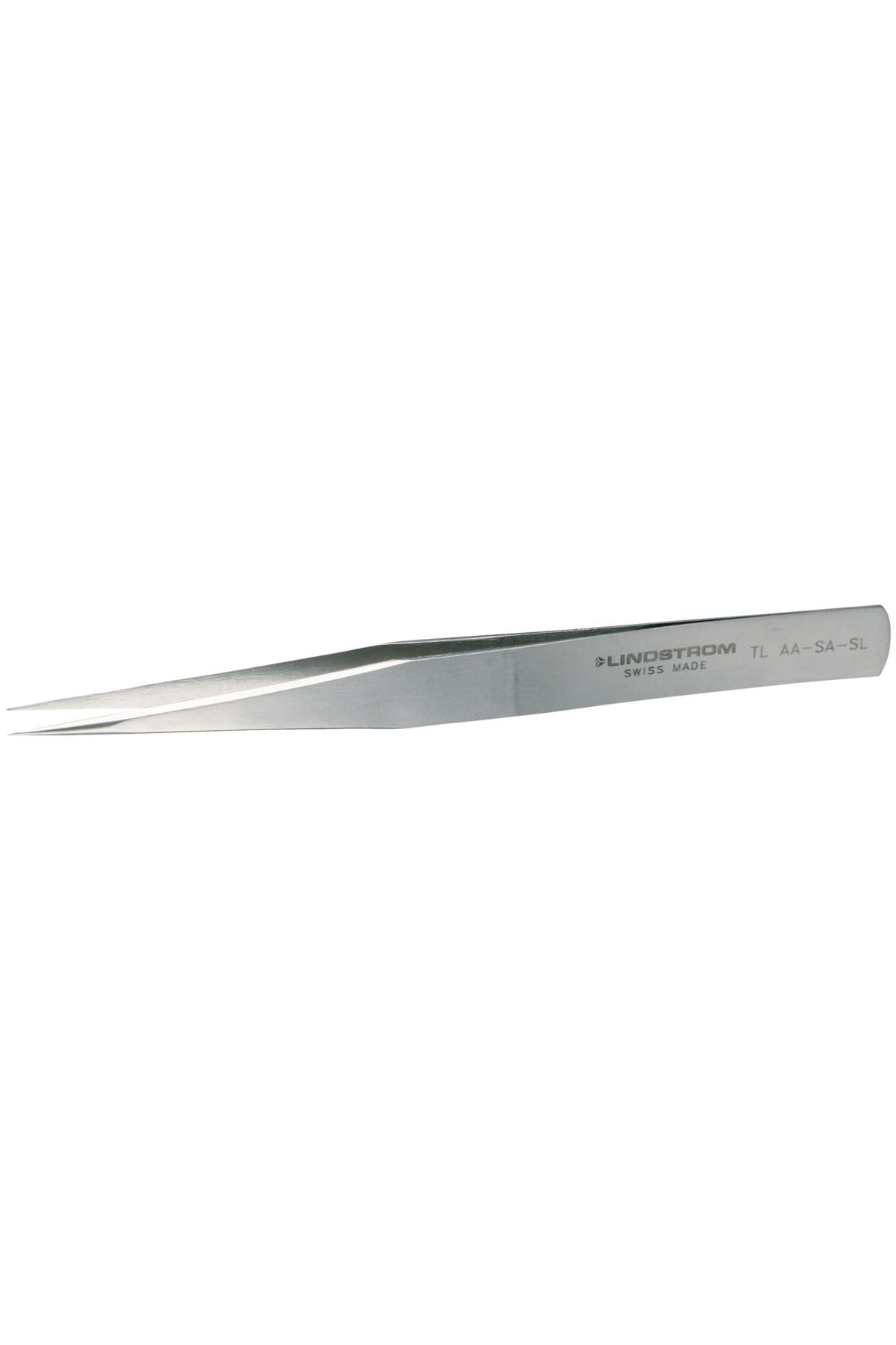 Lindström tweezers antimagnetic in stainless steel 128mm