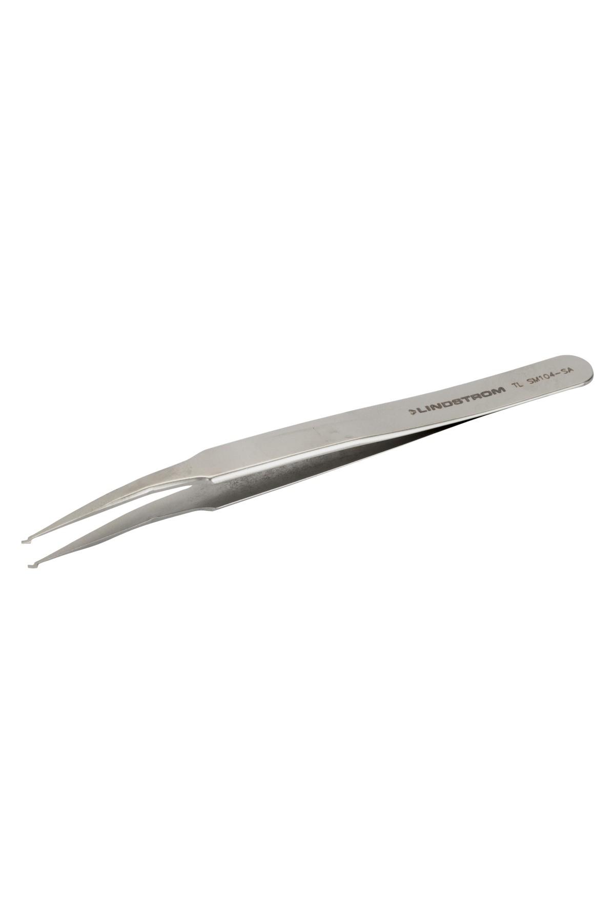 Lindström SMD tweezers antimagnetic in stainless steel high precision 120mm