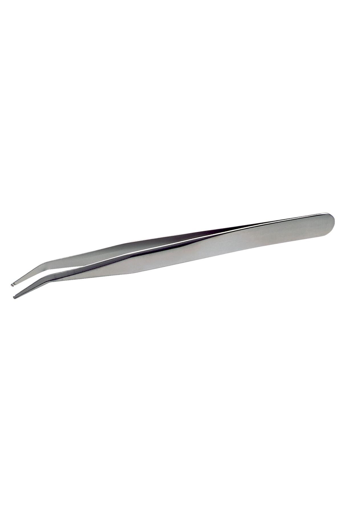 Lindström SMD tweezers antimagnetic in stainless steel high precision with grip angle of 30° 115MM