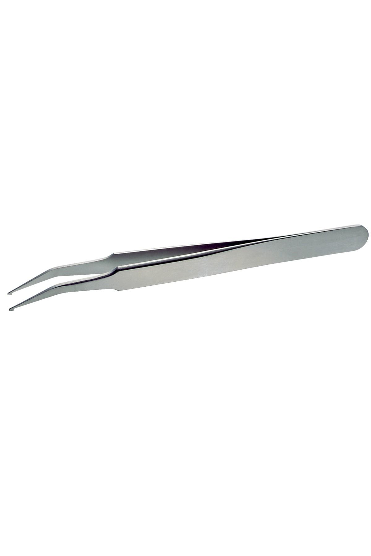 Lindström SMD tweezers antimagnetic in stainless steel high precision with grip angle of 30° 120MM