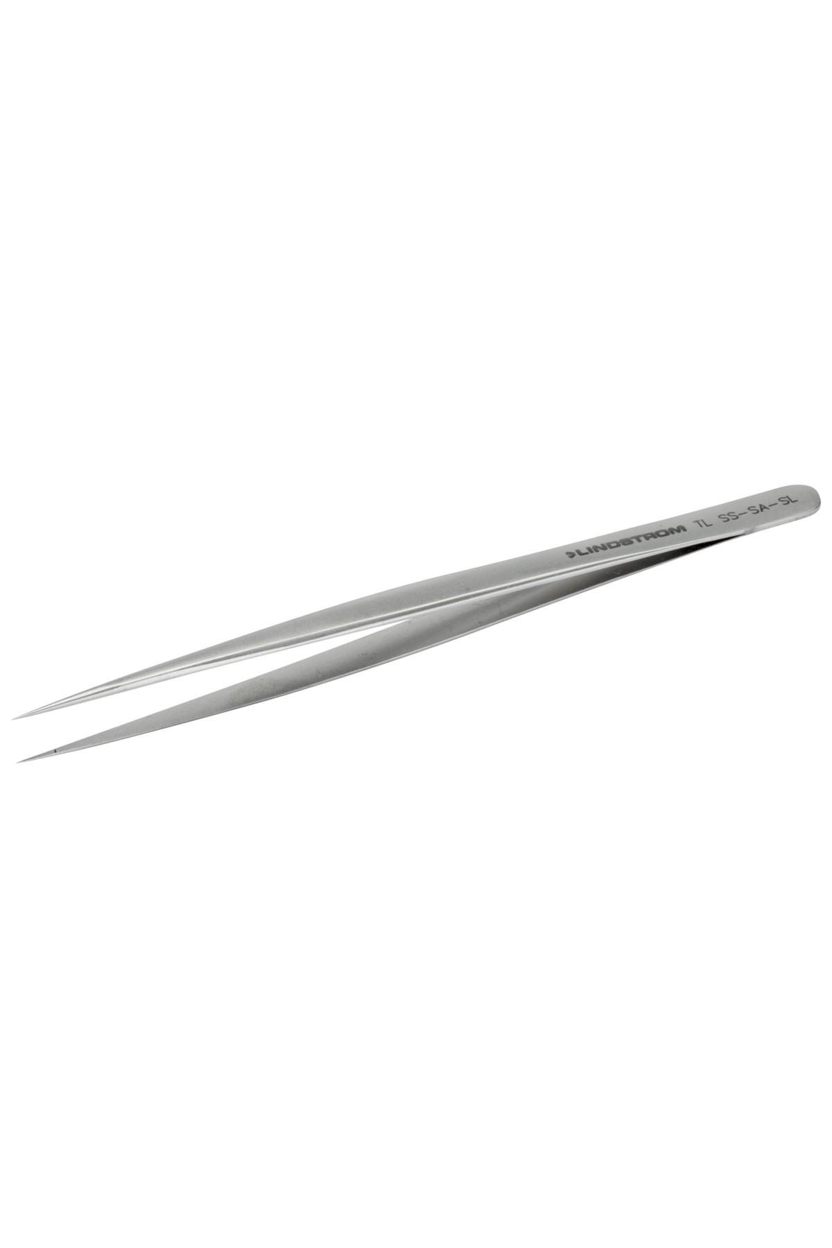 Lindström Stainless Steel Tweezers Style SS with Very Sharp and Fine Tips