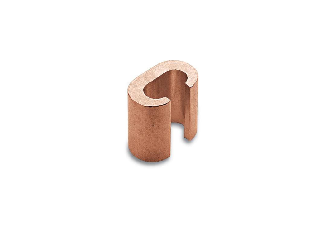 C-press sleeve copper glossy 95mm² / 70mm²