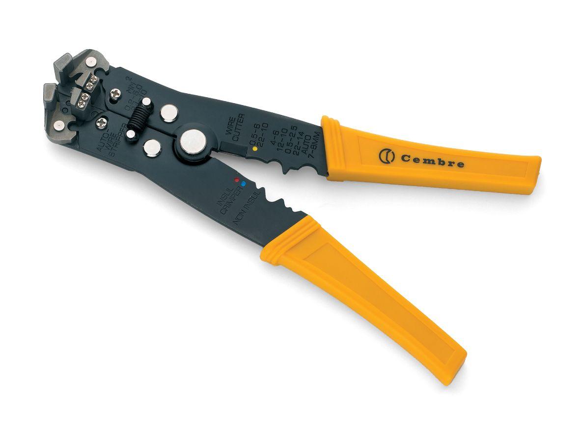 Stripping pliers and crimping pliers 0.2-6mm2