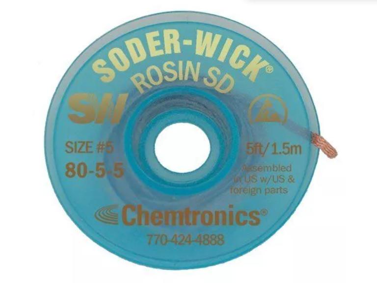 Suction wire R / RMA flux brown 3.7mmx1.5m; f / Large Pads