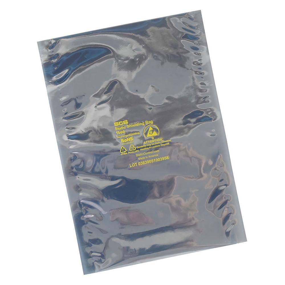 DESCO 1001224 antistatic film / bag Black, Transparent