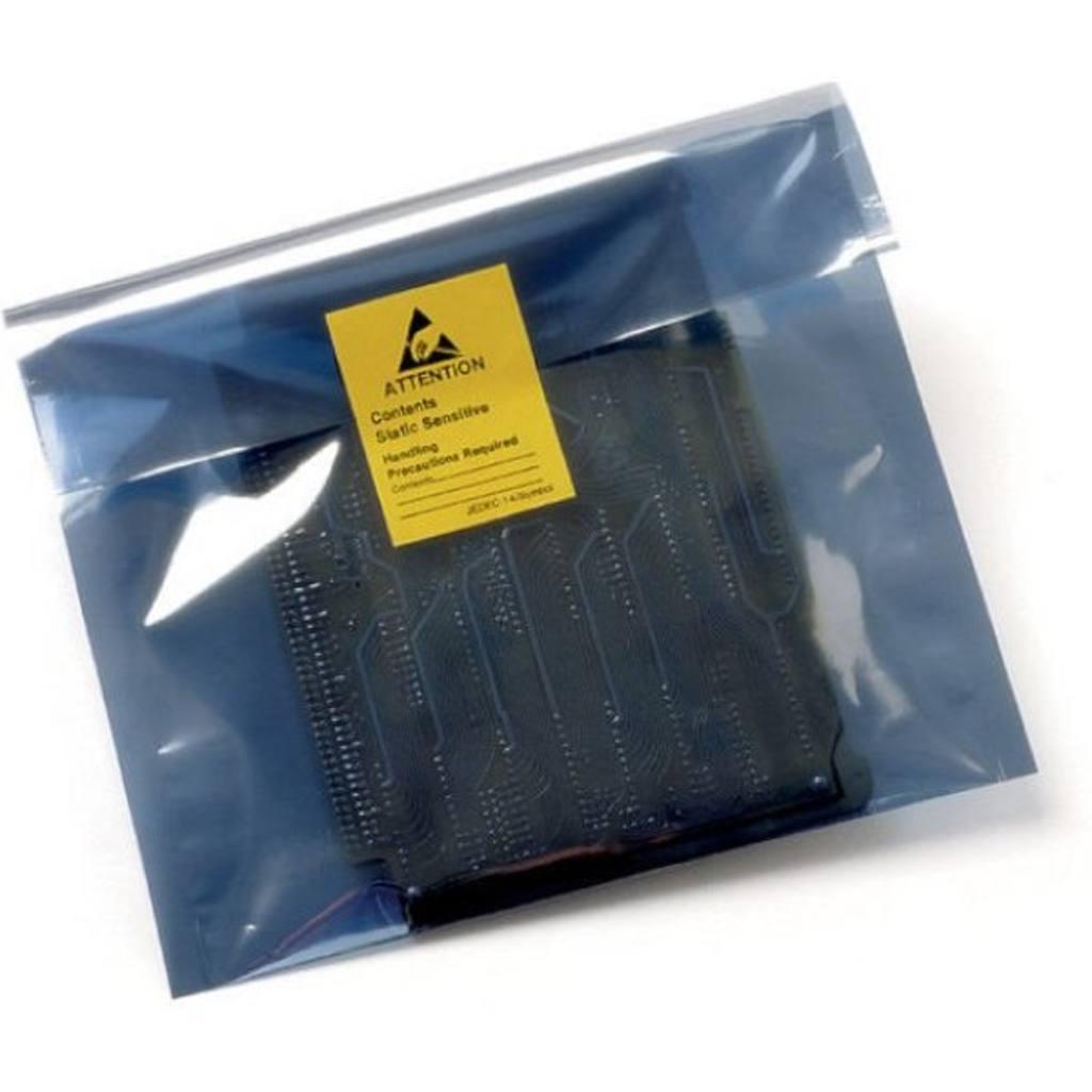 DESCO 10024 antistatic film / bag Black, Transparent