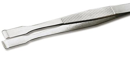 SMD tweezers with round tips, dia. 3 – 6 mm/.118 –.236 Inch.