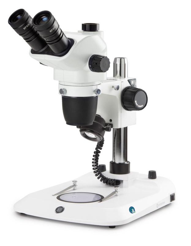 Microscope w / stand NexiusZoom Bino 0.67-4.5x